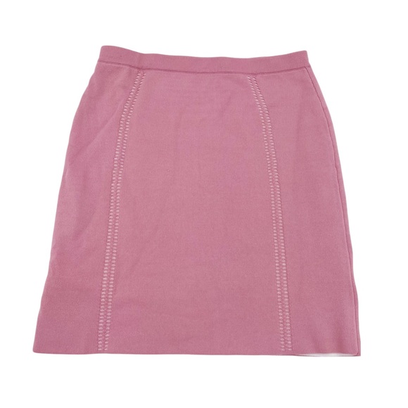 NBD x The Naven Twins Diamond Skirt Mauve Pink Knit Stretch Mini Size Small - Picture 4 of 14